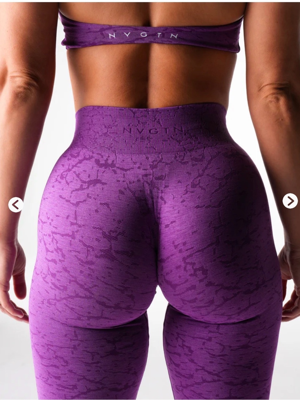 NYGTN ultraviolet Breakthrough High-Waist Leggings